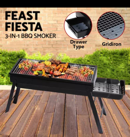 Charcoal BBQ Grill Japanese Korean BBQ Grill Stove Table Yakitori Barbecue